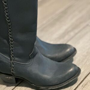 Women's Dark Blue Lane Cowboy boots